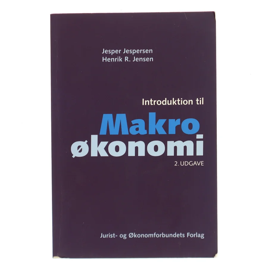 Introduktion til makroøkonomi af Jesper Jespersen (f. 1948) (Bog)