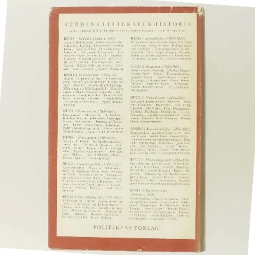 Verdens litteraturhistorie. Bind 11: Mellemkrigstiden 1920-1945 (Bog)