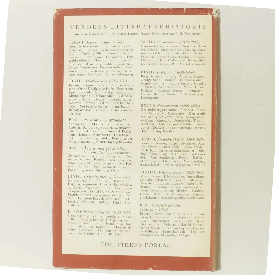 Verdens litteraturhistorie. Bind 11: Mellemkrigstiden 1920-1945 (Bog)