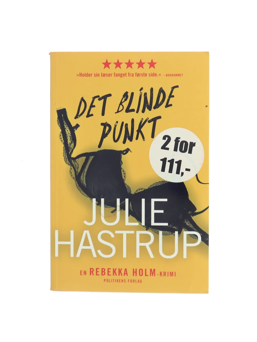 Forsiden af Det blinde punkt af Julie Hastrup
