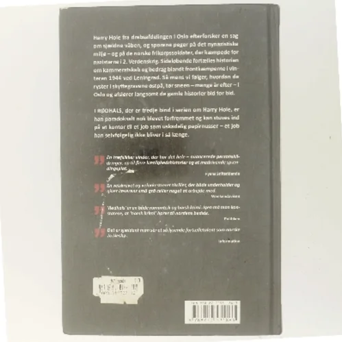 Rødhals af Jo Nesbø (Bog)