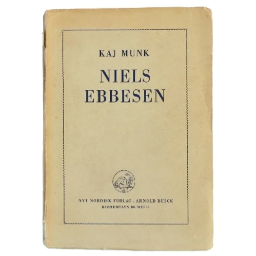 Niels Ebbesen af Kaj Munk (Bog)