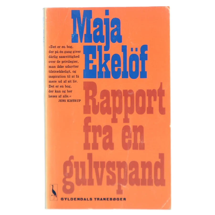 Rapport fra en gulvspand af Maja Ekelöf (Bog)