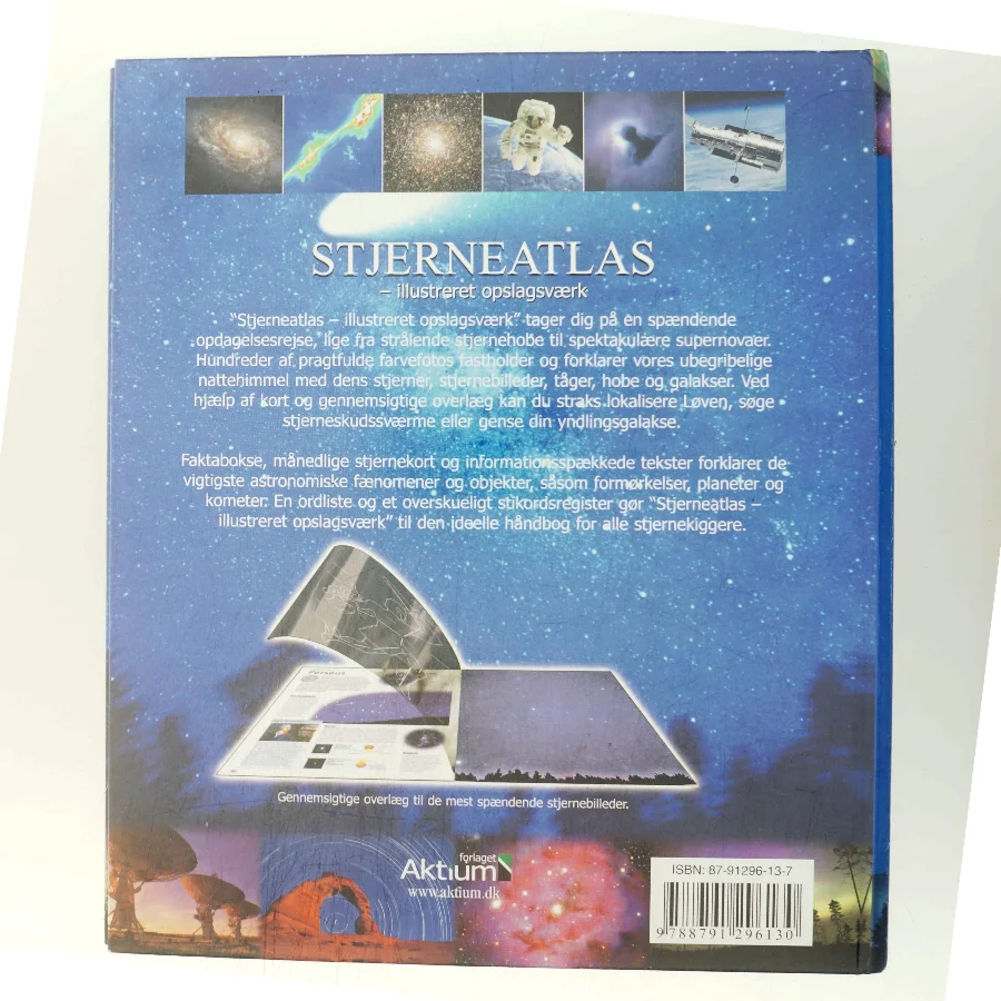 Stjerneatlas - illustreret opslagsværk af Aktium (red.) (Bog)