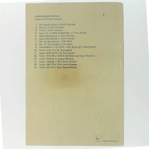 Verdenshistorien. 13. Tiden 1929-45 af Jørgen Hæstrup (Bog)