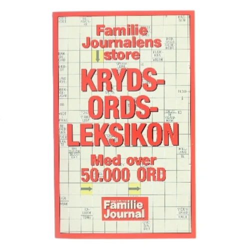 Familie Journalens store krydsordsleksikon af Familie Journal (Bog)