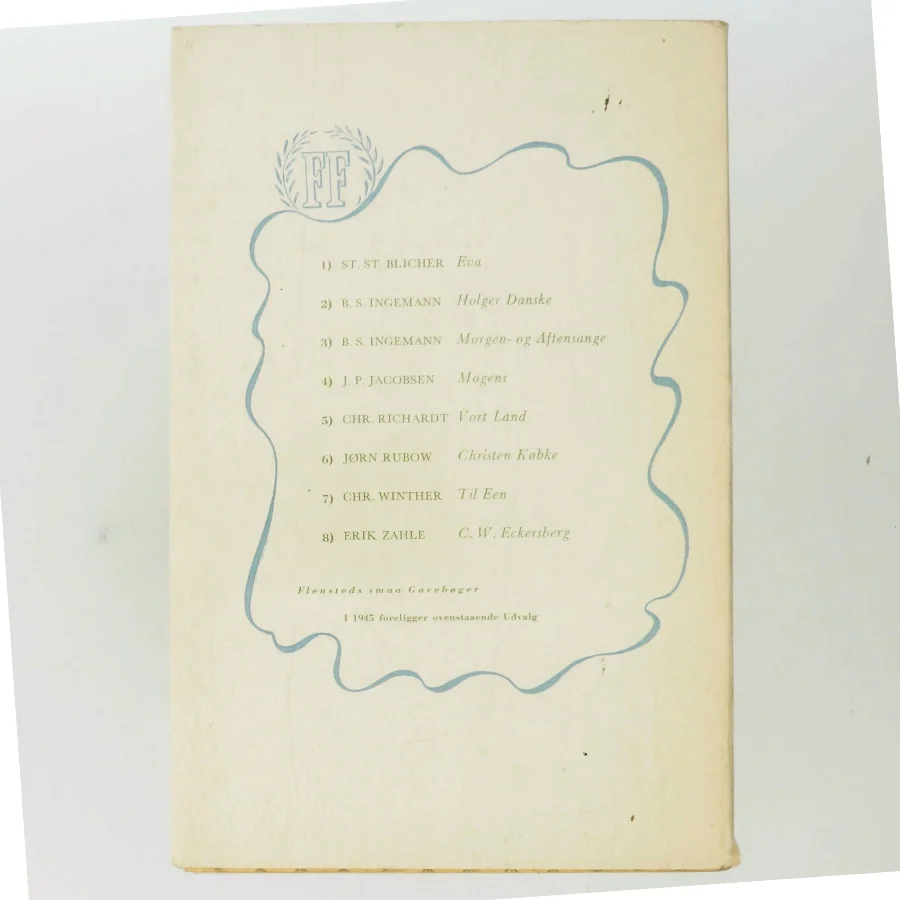 Morgen- og aftensange af B. S. Ingemann (Bog)