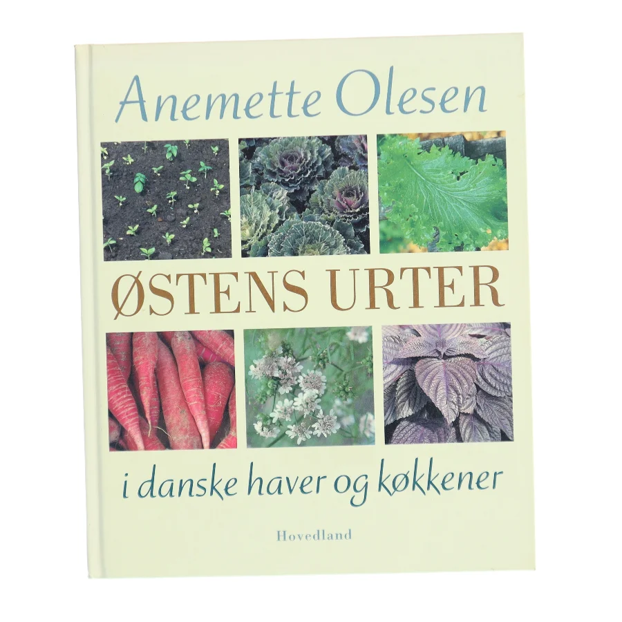 Østens urter i danske haver og køkkener af Anemette Olesen (f. 1952) (Bog)