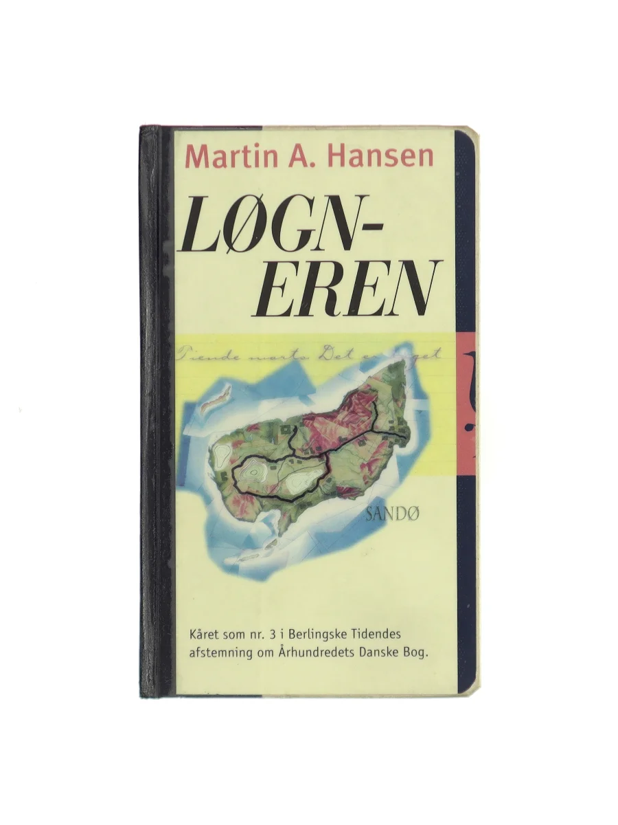 Forsiden af Løgneren af Martin A. Hansen