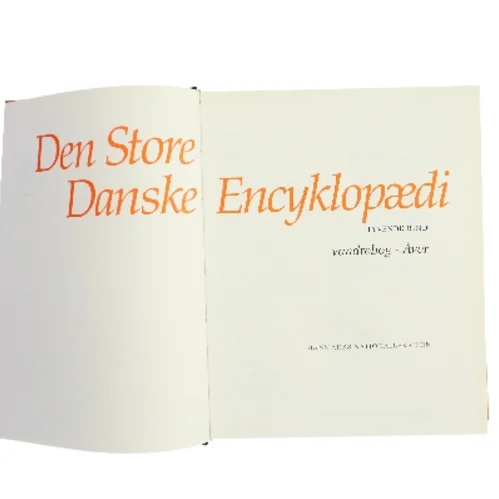 Den Store Danske Encyklopædi. Bind 20: vandrebog – Åver af Danmarks Nationalleksikon (Bog)