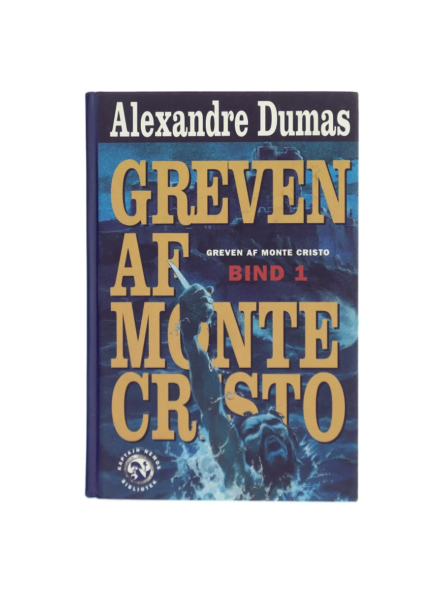 Forsiden af Greven af Monte Cristo. Bind 1 (Ill. Roald Als) af Alexandre Dumas