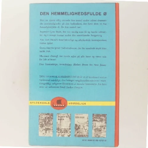 Den hemmelighedsfulde Ø af Jules Verne (Bog)