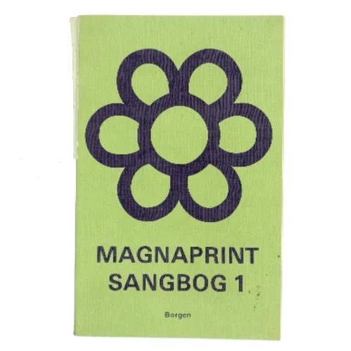 Magnaprint sangbog 1 (Bog)