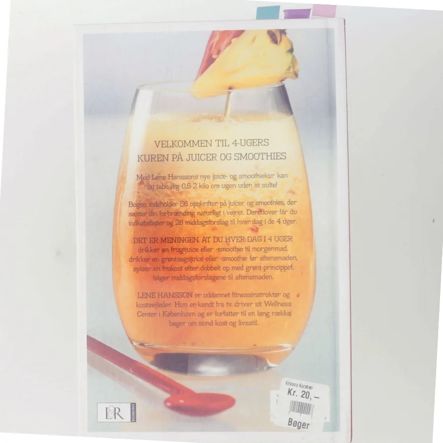 Juice- og smoothiekuren af Lene Hansson (Bog)