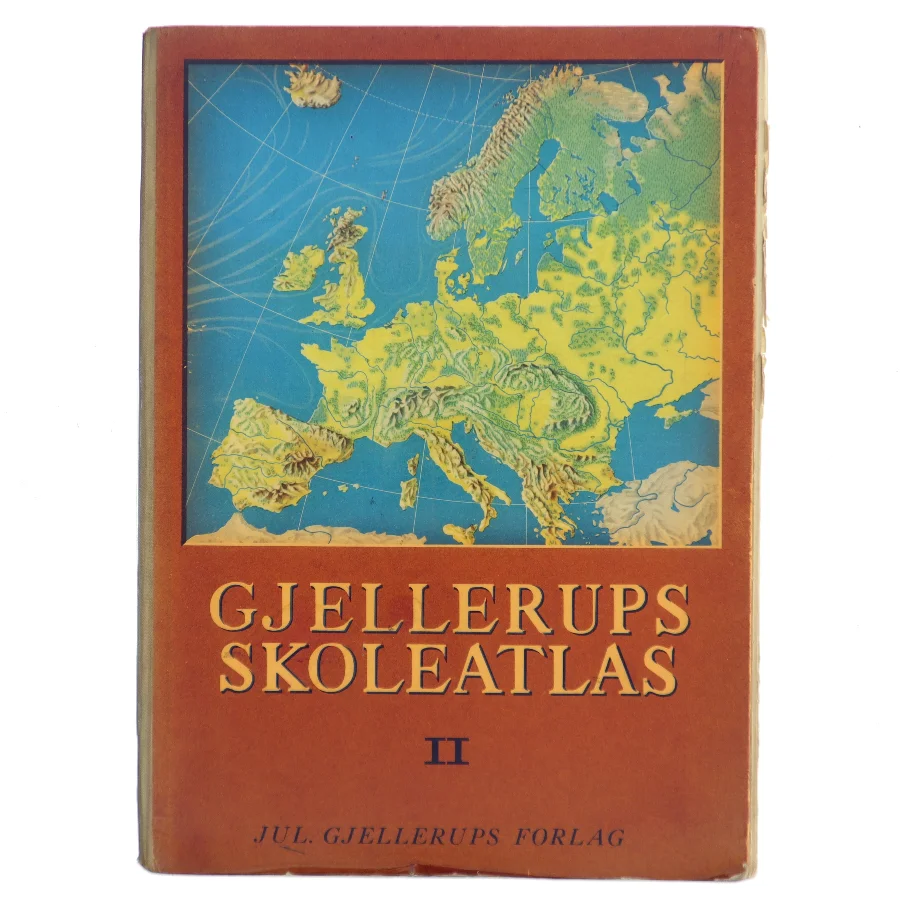 Gjellerups Skoleatlas II af <Udfyld bogens forfattere> (Bog)