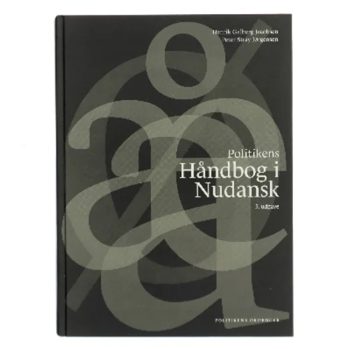 Håndbog i nudansk (Bog)