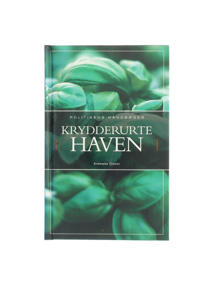 Forsiden af Krydderurtehaven af Anemette Olesen (f. 1952)