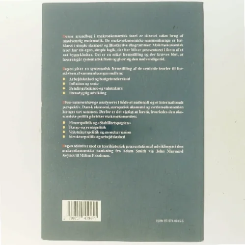 Introduktion til makroøkonomisk teori af Jesper Jespersen (f. 1948) (Bog)