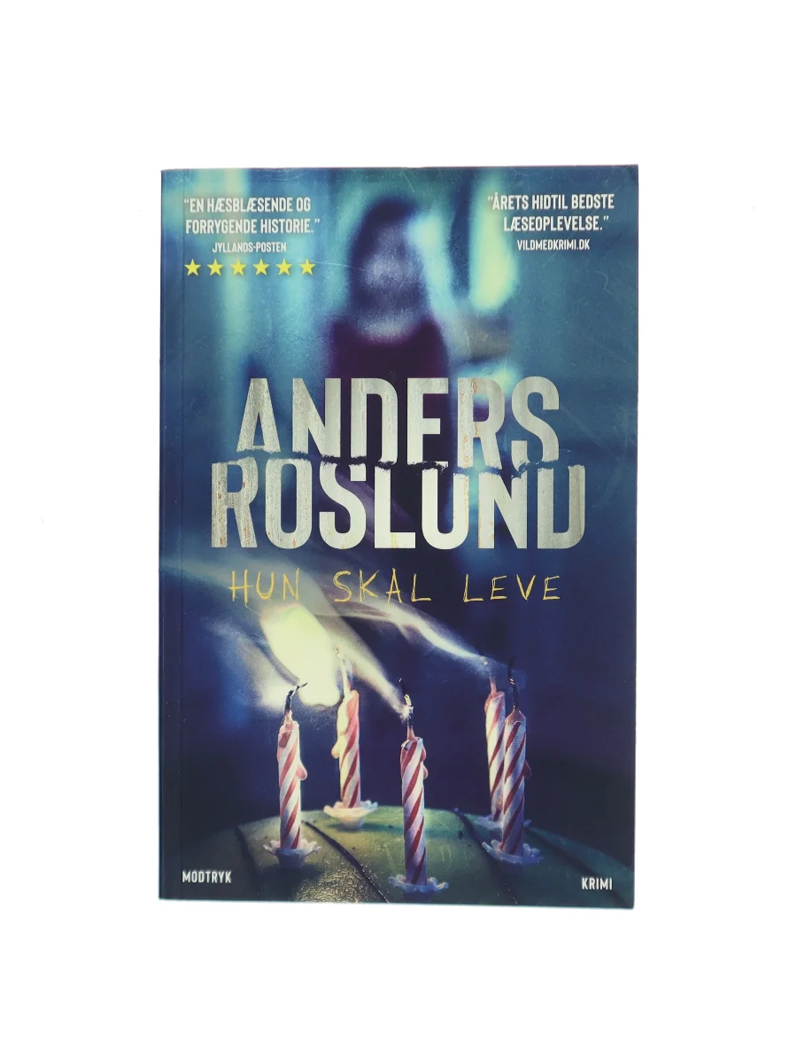 Forsiden af Hun skal leve af Anders Roslund