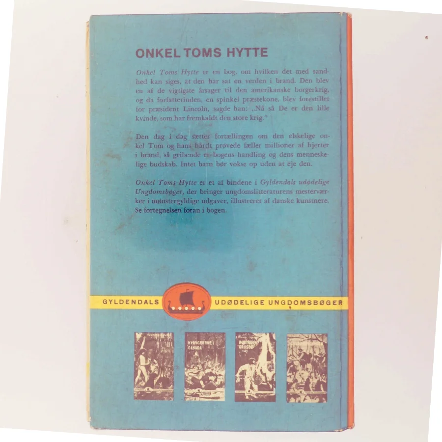Onkel Toms Hytte af Harriet Beecher Stowe (Bog)