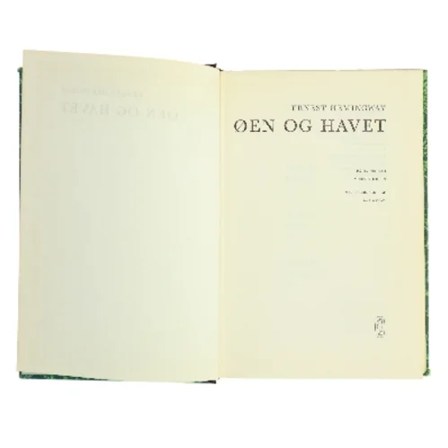 Øen og havet af Ernest Hemingway (Bog)