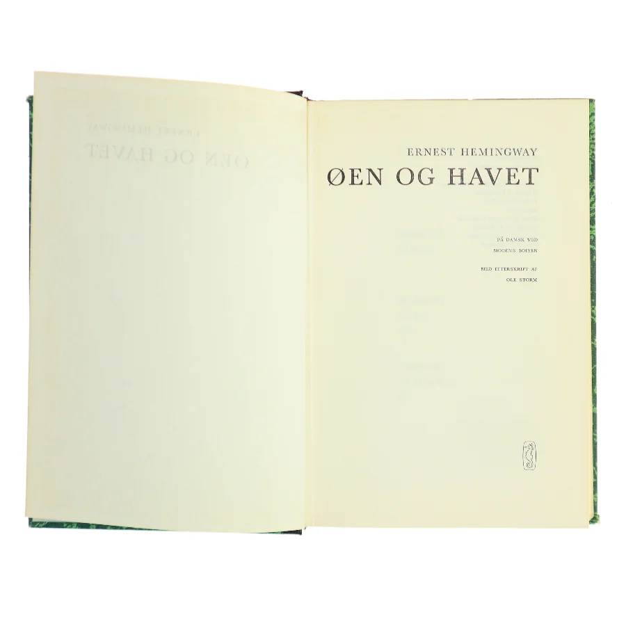 Øen og havet af Ernest Hemingway (Bog)