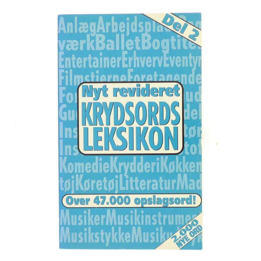 Nyt revideret krydsordsleksikon. Del 2 af Ukendt (Bog)