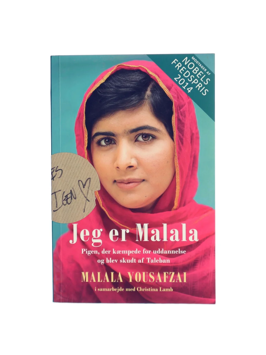 Forsiden af Jeg er Malala : Pigen, der kæmpede for uddannelse og blev skudt af Taleban af Malala Yousafzai