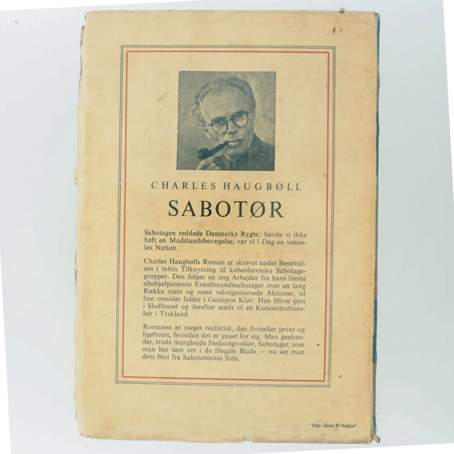 Sabotør af Charles Haugbøll (Bog)