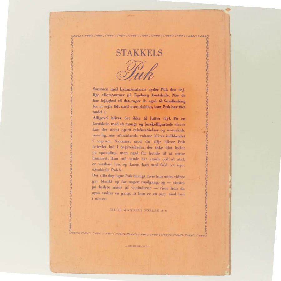 Stakkels Puk af <Udfyld bogens forfattere> (Bog)