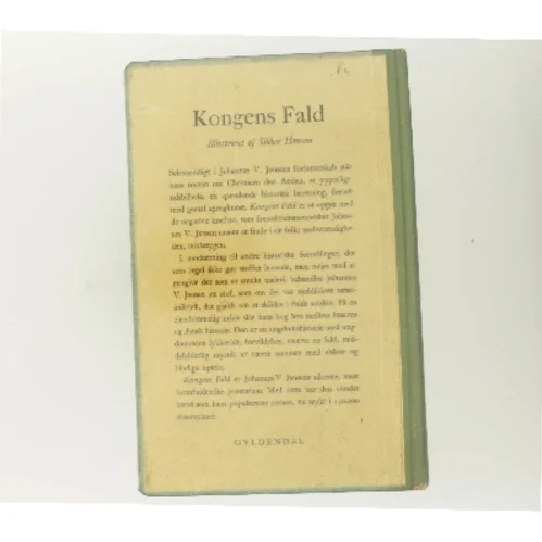 Kongens Fald af Johannes V. Jensen (Bog)