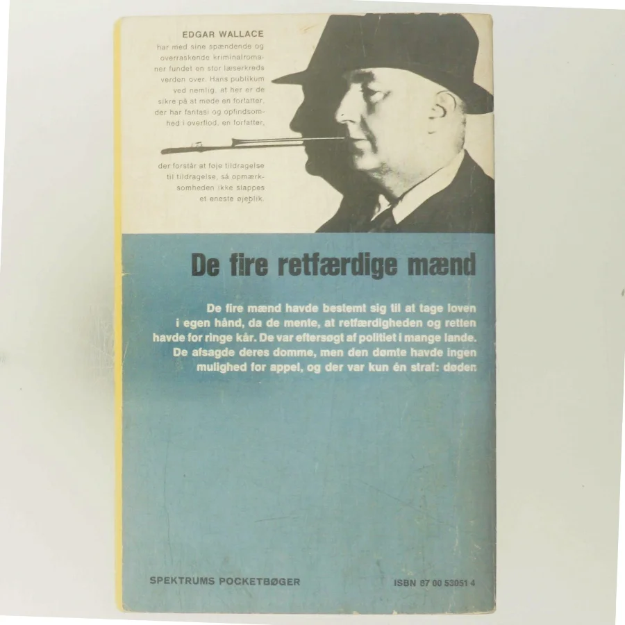 De fire retfærdige mænd af Edgar Wallace (Bog)