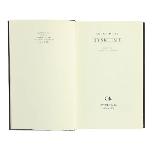 Tysk time af Siegfried Lenz (Bog)