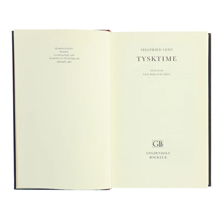 Tysk time af Siegfried Lenz (Bog)
