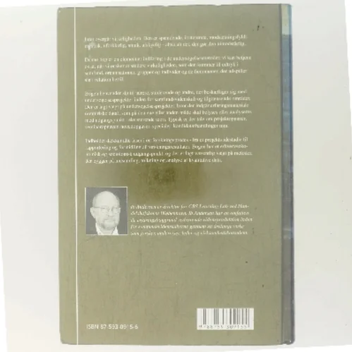 Den skinbarlige virkelighed : om vidensproduktion inden for samfundsvidenskaberne af Ib Andersen (f. 1943) (Bog)
