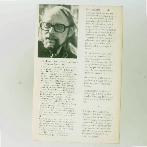 Gravskrift af Henning Ipsen (Bog)