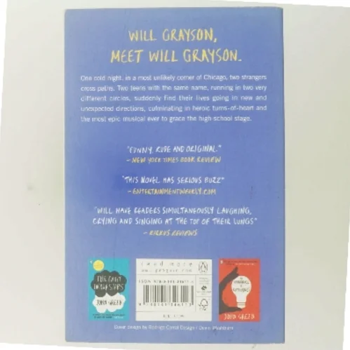 Will Grayson, Will Grayson af John Green (f. 1977) (Bog)
