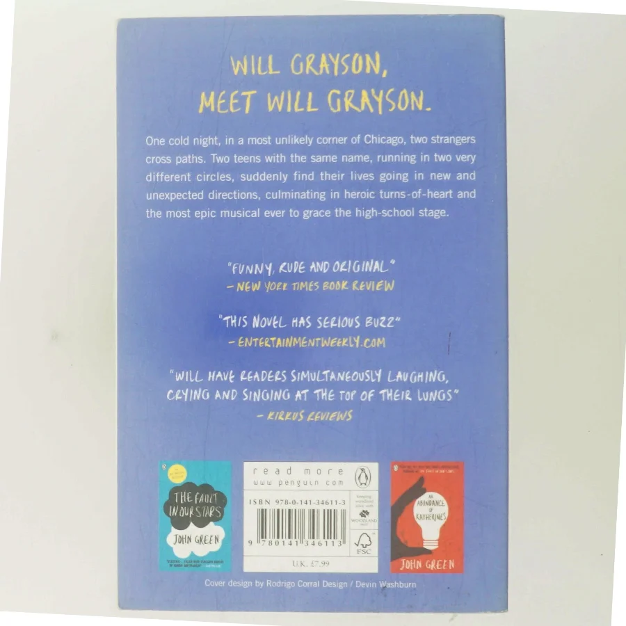 Will Grayson, Will Grayson af John Green (f. 1977) (Bog)