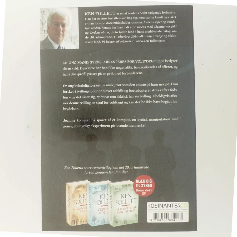 Den tredje tvilling af Ken Follett (Bog)