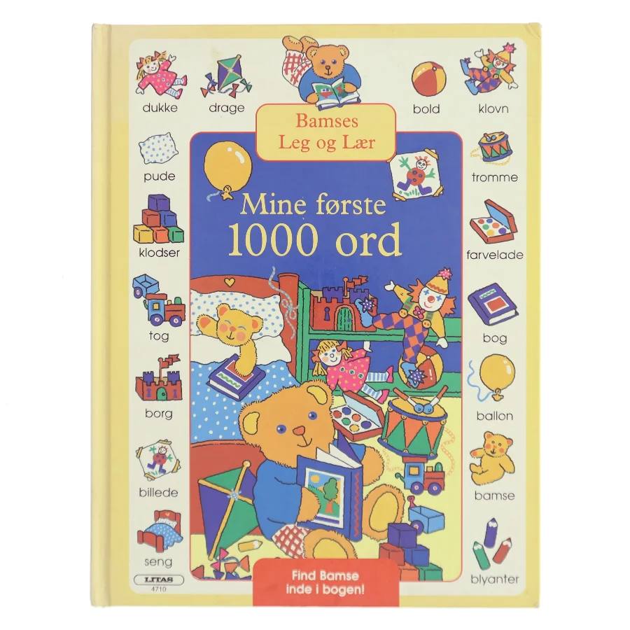 Bamses Leg og Lær: Mine første 1000 ord af Bamses Leg og Lær (Bog)