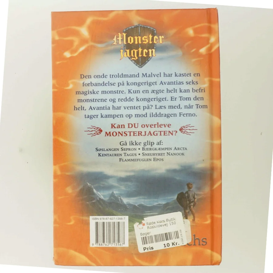 Monsterjagten – Ilddragen Ferno af Adam Blade (Bog)