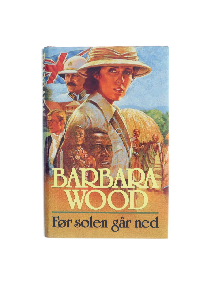 Forsiden af Før solen går ned af Barbara Wood