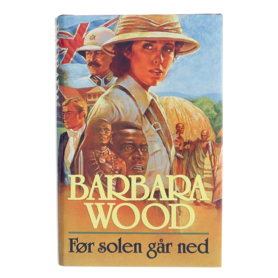 Før solen går ned af Barbara Wood (Bog)
