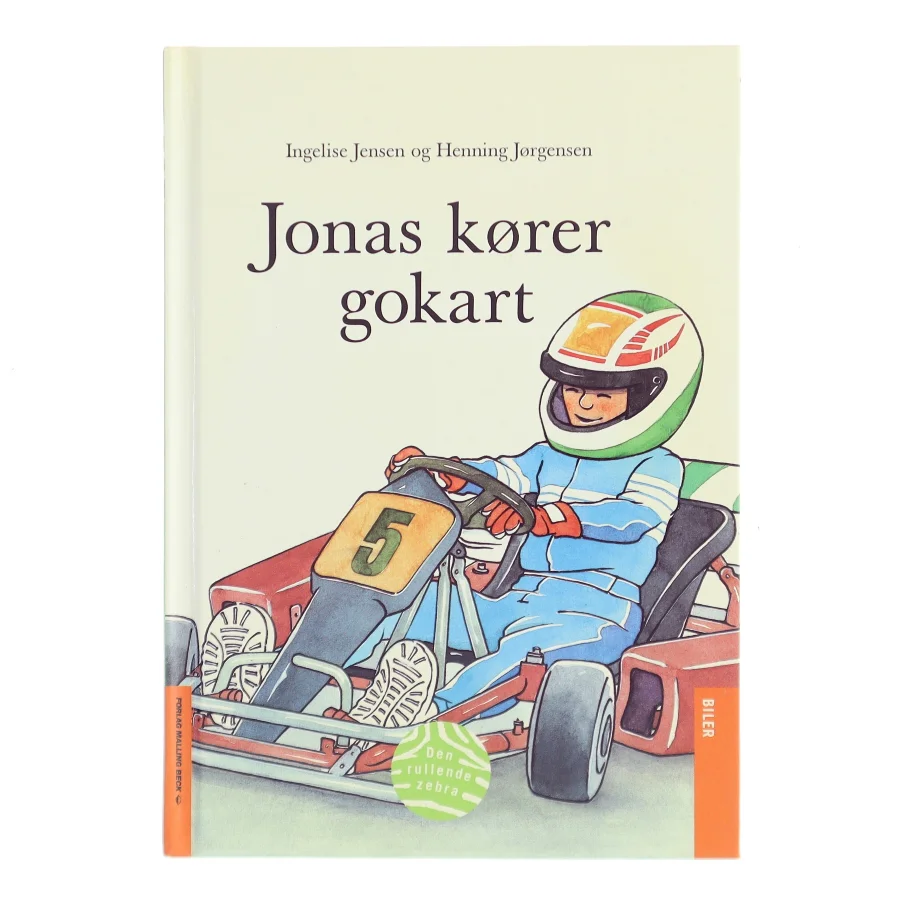 Jonas kører gokart (Bog)