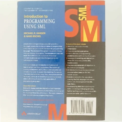Introduction to Programming Using SML (International Computer Science Series) af Hansen, Michael / Rischel, Hans (Bog)