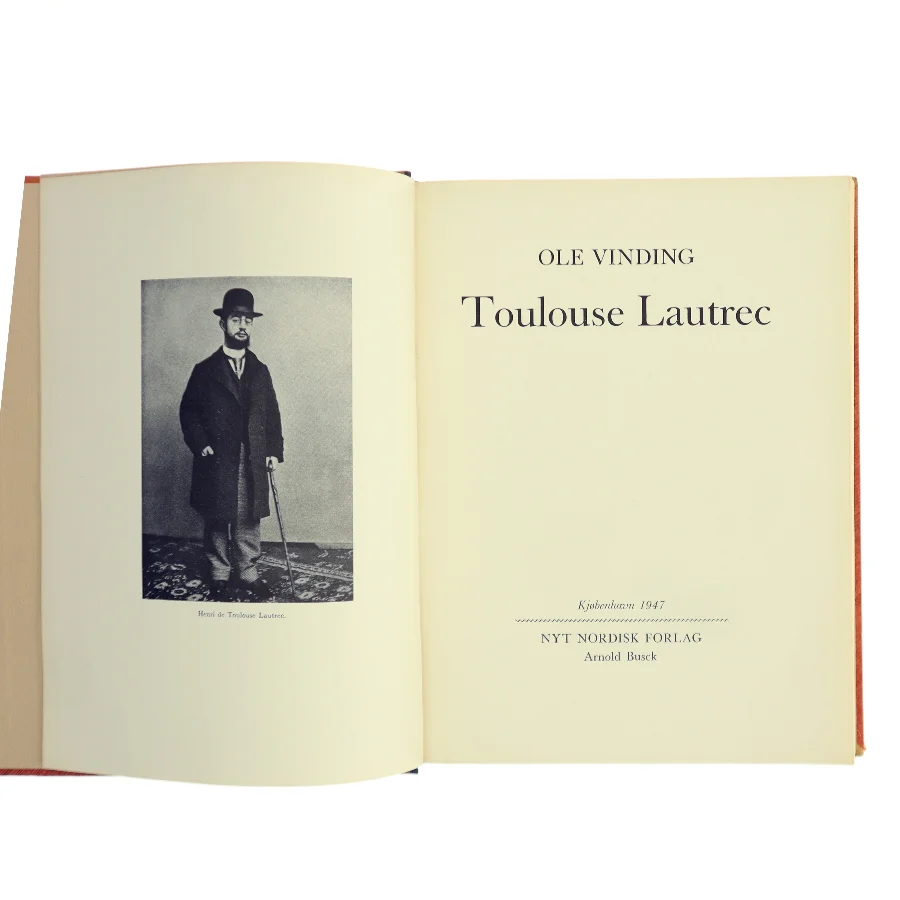 Toulouse Lautrec af Ole Vinding (Bog)