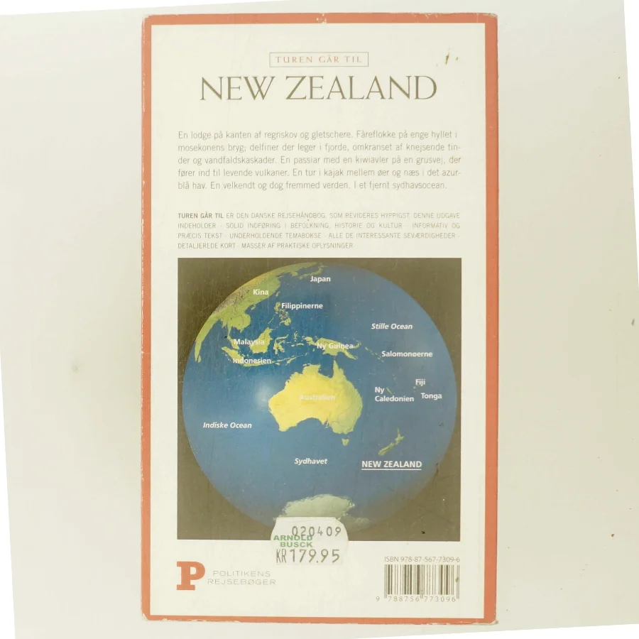 Turen går til New Zealand af Kenneth Bo Jørgensen (f. 1956) (Bog)
