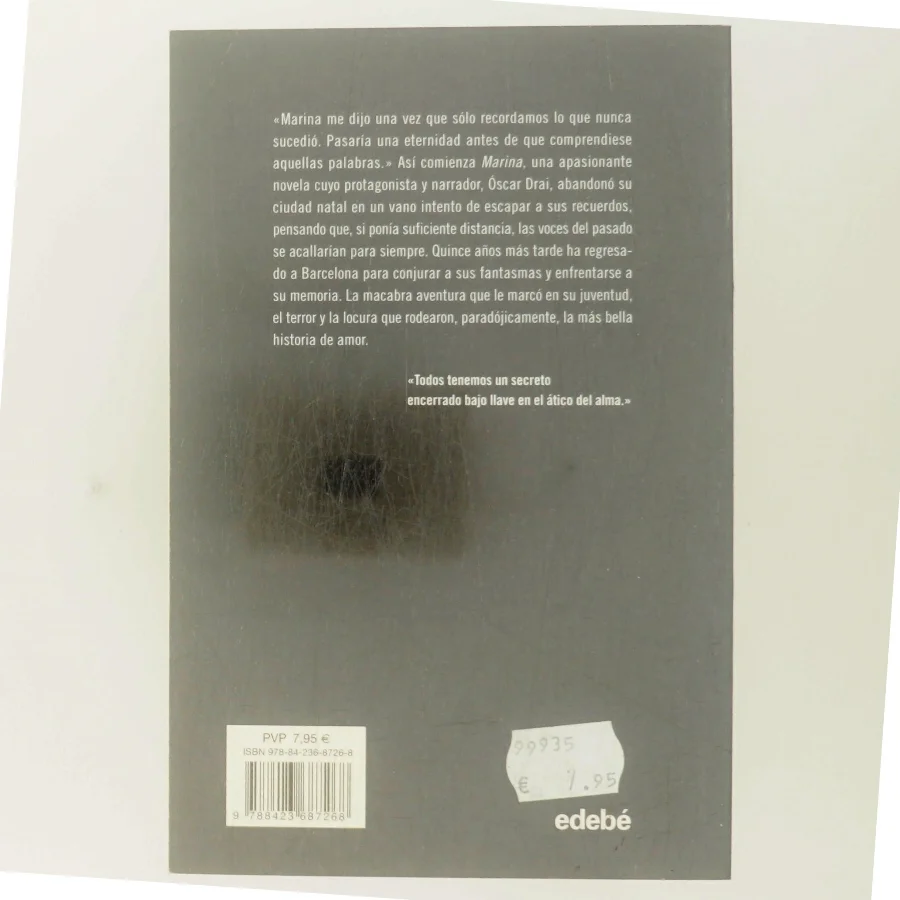 Marina af Carlos Ruiz Zafón (Bog)