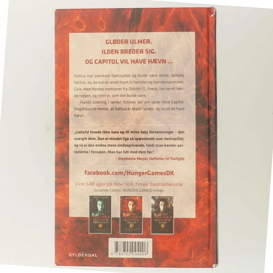 Løbeild af Suzanne Collins (Bog)