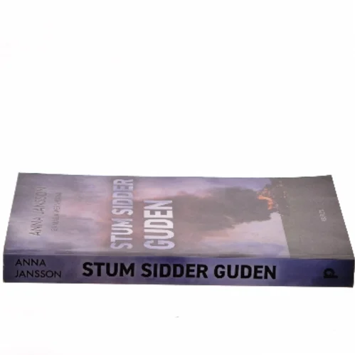 Stum sidder guden : kriminalroman af Anna Jansson (Bog)